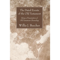 The Dated Events of the Old Testament