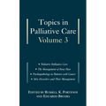 Topics in Palliative Care: Volume 3