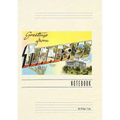 Vintage Lined Notebook Greetings from Tennessee