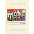 Vintage Lined Notebook Greetings from Atlanta