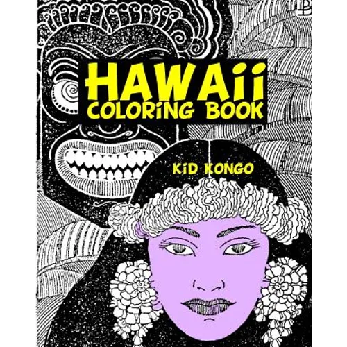 Hawaii Coloring Book