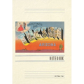 Vintage Lined Notebook Greetings from Tucson
