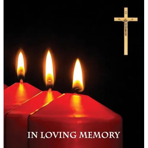 "In Loving Memory" Funeral Guest Book, Memorial Guest Book, Condolence Book, Remembrance Book for Funerals or Wake, Memorial Service Guest Book: A Cel