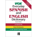 Vox Everyday Spanish and English Dictionary: English-Spanish/Spanish-English