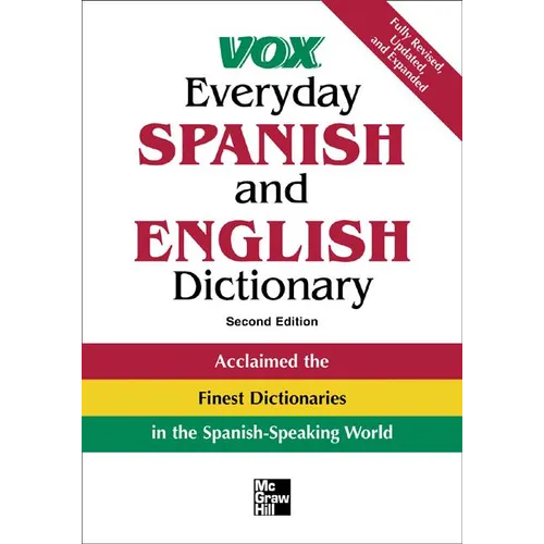Vox Everyday Spanish and English Dictionary: English-Spanish/Spanish-English