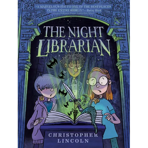 The Night Librarian: A Graphic Novel - Hardcover