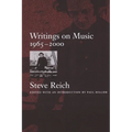 Writings on Music, 1965-2000