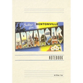 Vintage Lined Notebook Greetings from Bentonville