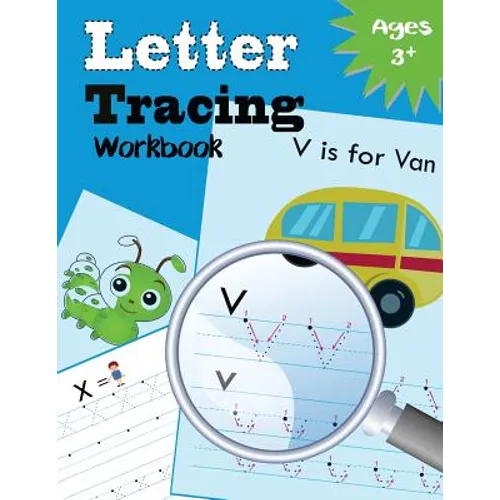 Letter Tracing Workbook: Kindergarten Tracing Workbook