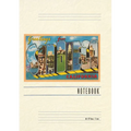 Vintage Lined Notebook Greetings from San Diego, California