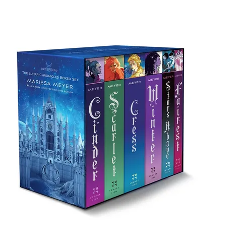 The Lunar Chronicles Boxed Set: Cinder, Scarlet, Cress, Fairest, Stars Above, Winter