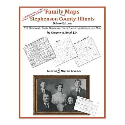 Family Maps of Stephenson County, Illinois