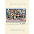 Vintage Lined Notebook Greetings from Muscle Shoals