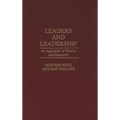 Leaders and Leadership: An Appraisal of Theory and Research