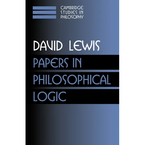 Papers in Philosophical Logic: Volume 1