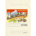 Vintage Lined Notebook Greetings from Bentonville