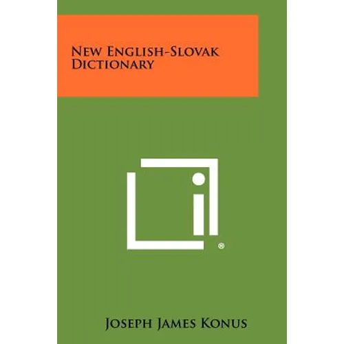 New English-Slovak Dictionary