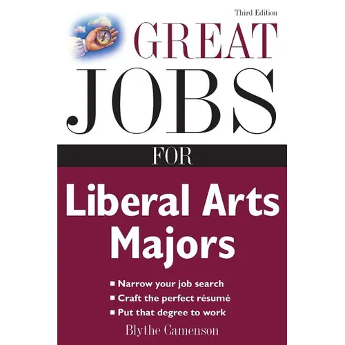 Great Jobs for Liberal Arts Majors