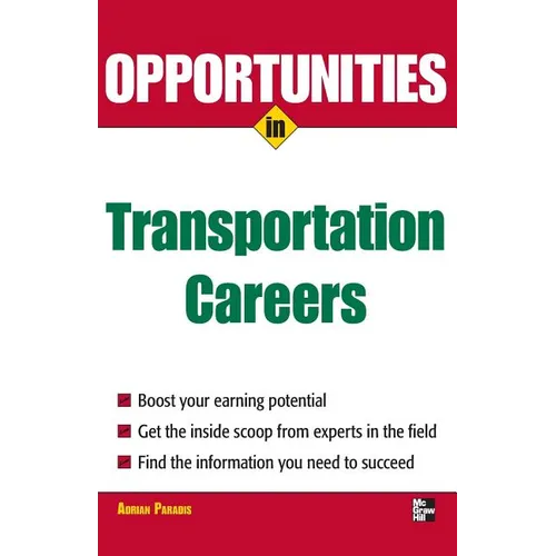 Opportunities in Transportation Careers