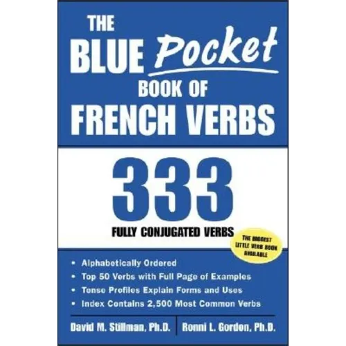 The Blue Pocket Book of French Verbs: 333 Fully Conjugated Verbs