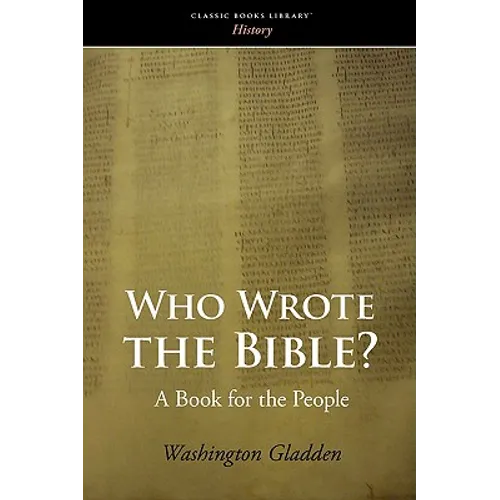 Who Wrote the Bible?