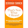 That's Not What I Meant!: How Conversational Style Makes or Breaks Relationships