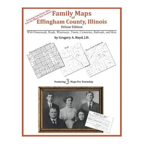 Family Maps of Effingham County, Illinois