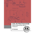Civil PE Practice Exam: Water Resources Depth Version B