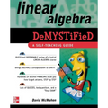 Linear Algebra Demystified