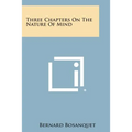 Three Chapters on the Nature of Mind