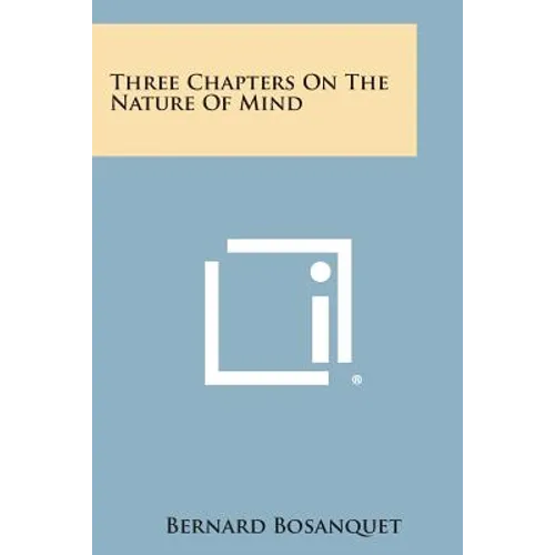 Three Chapters on the Nature of Mind