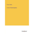 A List of Hymenoptera