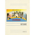Vintage Lined Notebook Greetings from Miami, Florida