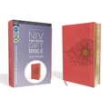 Niv, Premium Gift Bible, Youth Edition, Leathersoft, Coral, Red Letter Edition, Comfort Print: The Perfect Bible for Any Gift-Giving Occasion