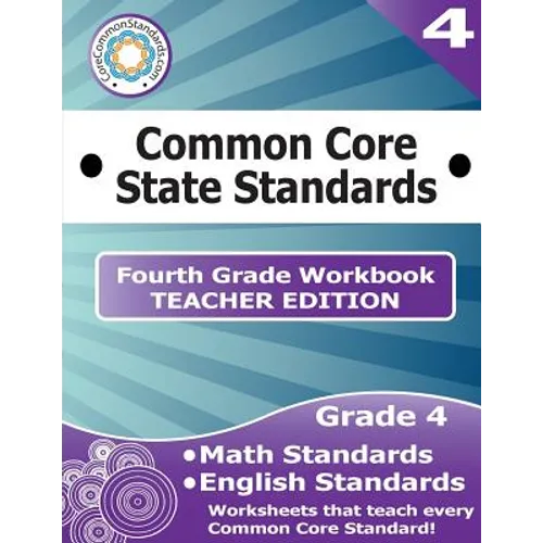 Fourth Grade Common Core Workbook - Teacher Edition