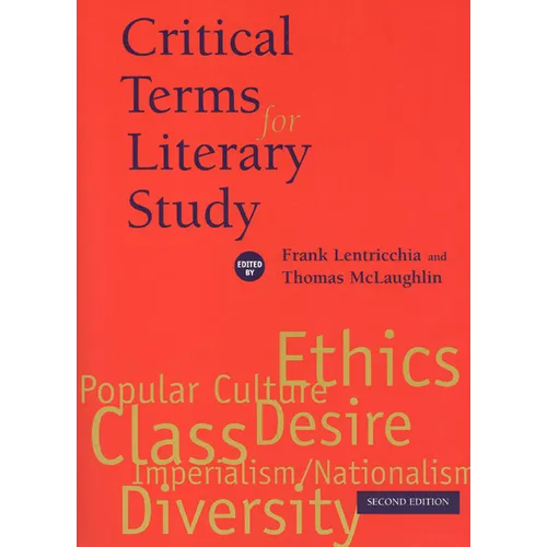 Critical Terms for Literary Study, Second Edition