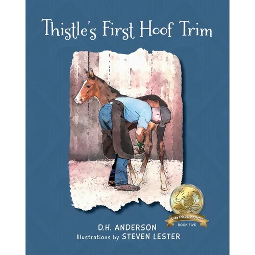 Thistle's First Hoof Trim