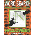 Word Search Puzzle Book for Adults Halloween: LARGE PRINT Word Searches with a Spooky Holiday theme. Makes a great gift.
