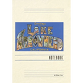 Vintage Lined Notebook Greetings from Lake Arrowhead, California