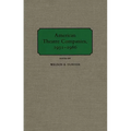 American Theatre Companies, 1931-1986
