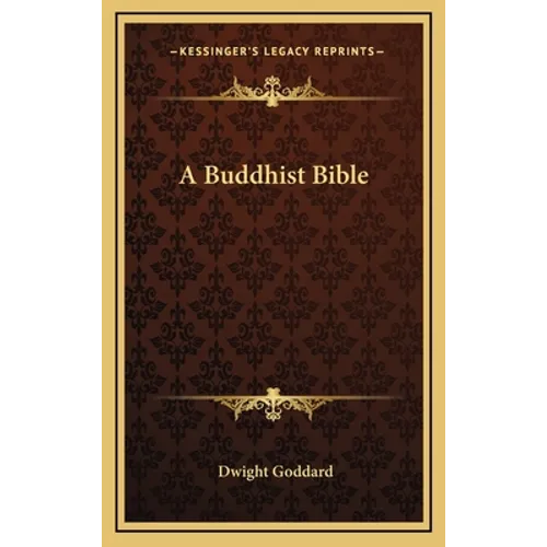 A Buddhist Bible