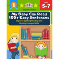 My Baby Can Read 100+ Easy Sentences Improve Spelling Reading And Writing Prompts Skills English French: 1st basic vocabulary with complete Dolch Sigh