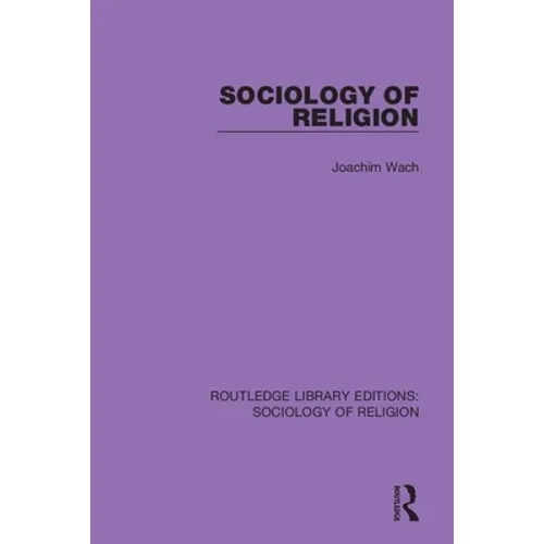 Sociology of Religion
