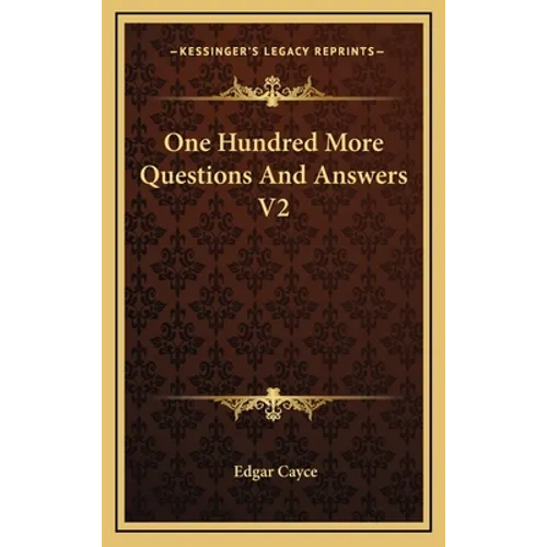 One Hundred More Questions And Answers V2
