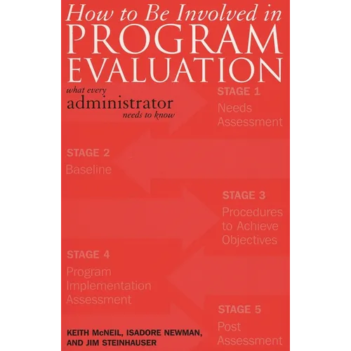 How to Be Involved in Program Evaluation: What Every Adminstrator Needs to Know