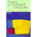 Modern Literary Theory a Reader 4e