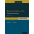 Overcoming Insomnia: A Cognitive-Behavioral Therapy Approach, Therapist Guide
