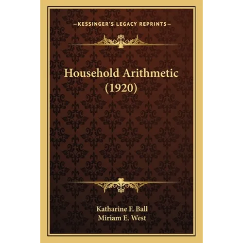 Household Arithmetic (1920)