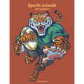 Sports Animals Coloring Book 2