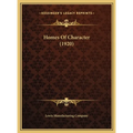 Homes Of Character (1920)